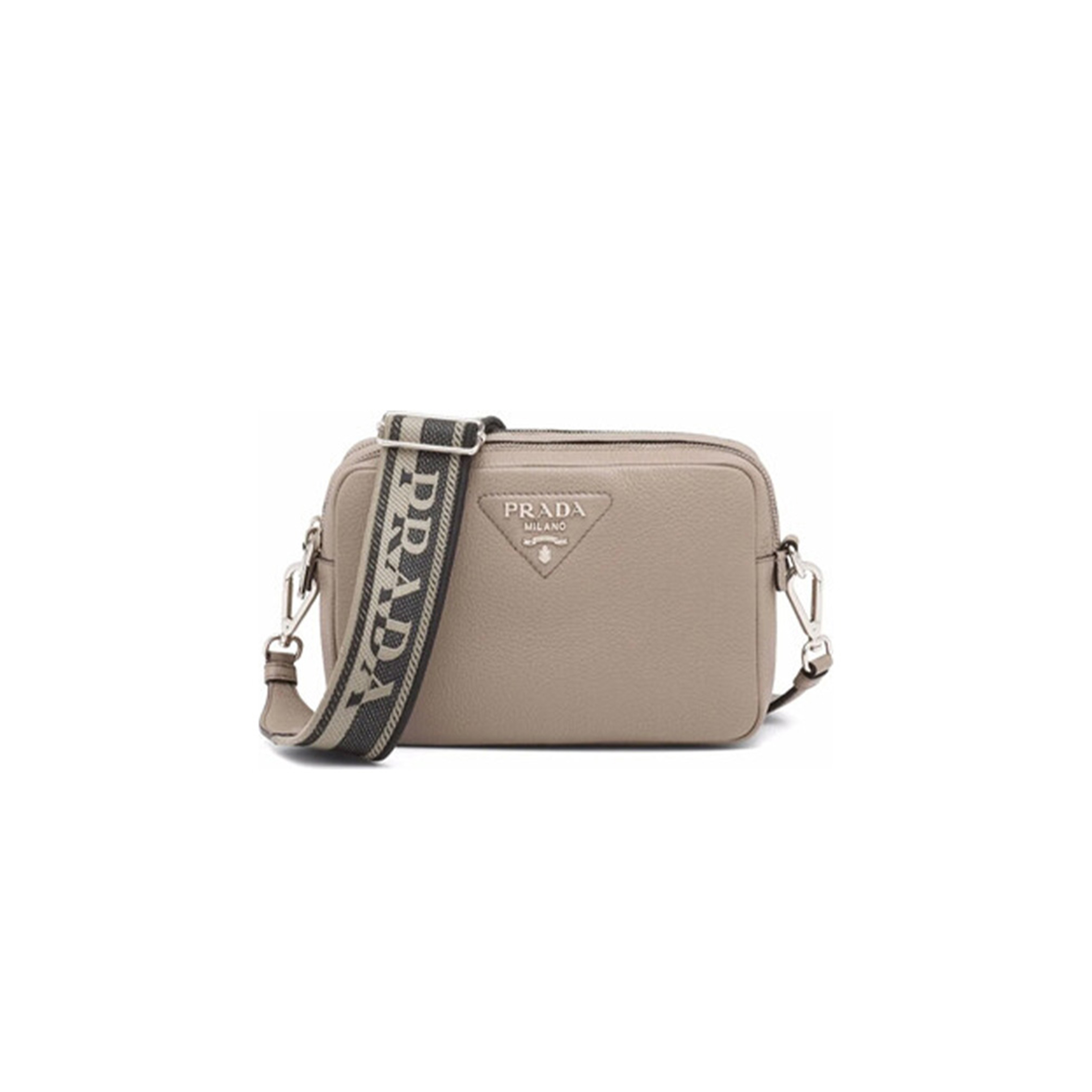 Pra*a flou leather shoulder bag 1bh082 (22*14*8cm)